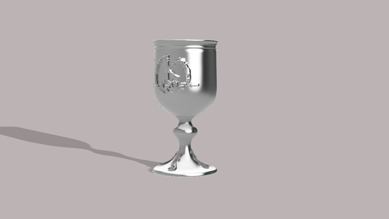 kaamelott bicchiere 3d print model - Mito3D