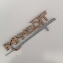 Kaamelott logo gadget Arthur Lancelot algı kamelot şato film kase 3d print model - Mito3D