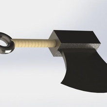kabutowari spada dissidente casco naruto spade ninja nebbia anime 3d print model - Mito3D