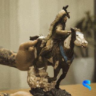 Kachina esprit forêt originaire occidental vieux Ouest sauvage désert Accueil maison décor statue 3d print model - Mito3D