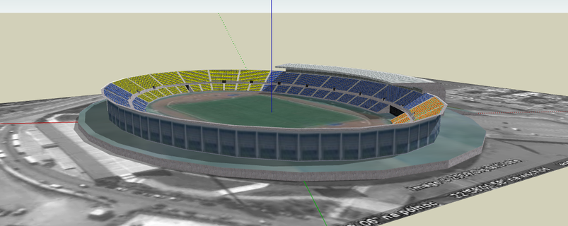 kaftanzoglio stadio Iraklis 3d print model - Mito3D