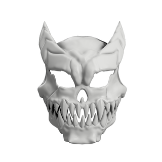 Kaiju 8 kafka hibino maske savunma güç Kostüm oyunu 3d print model - Mito3D