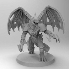 kaiju alpharius mauling garras jogo príncipe demônio alpha legião caos 3d print model - Mito3D