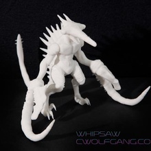 kaiju ettirmek sanat yaratık hayvan oyuncak canavar dinozor 3d print model - Mito3D