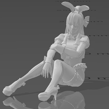 kailee sexy girl figure bunny figurines miniature anime 3d print model - Mito3D