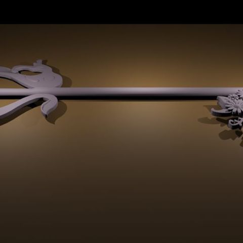 kairi's keyblade game 3D print model - Mito3D