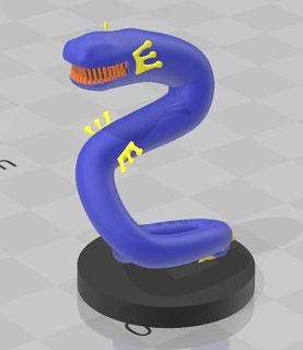 kairyu shin Yugioh Verlies Würfel Monster Spiel Kairyu Schienbein ddm Kairyushin 3d print model - Mito3D