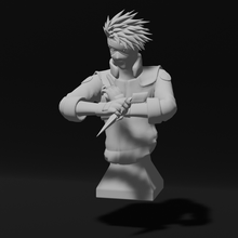 Kakashi Hatake inspiré haute poly buste fanart Naruto highpoly peinture miniature 3d print model - Mito3D