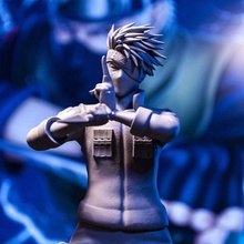 Kakashi Hatake Naruto shippuden anime manga statuette fanart 3d statue Dioram diorama Japon sculpture modèle saison dessin animé stl Sharingan ナルト 疾風伝 shūeisha masashi 3d print model - Mito3D