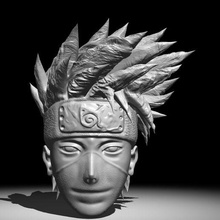 Kakashi Hatake Naruto 3d print model - Mito3D