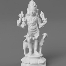 kalabhairava korkunç form Shiva Hindu Hinduizm Tanrı Hindistan Hintli köpek 3d print model - Mito3D