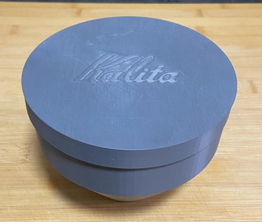 Qualität Welle 185 Filter Container Box Cafe Kaffee kaffeebehlter Kalitawelle gießen Behälter 3d print model - Mito3D