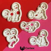 kamasutra cookie cutters cutter cutting bear short-eared valentine's day valentine february 14 valentines cookies 3d print model - Mito3D