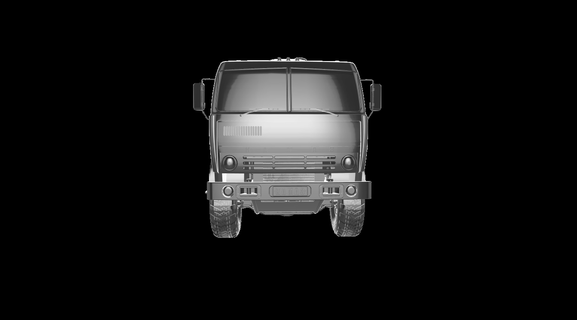 Kamaz 4326 Autos LKW Wagen Lastwagen Tanker Traktor kommerziell Fahrzeug Autotransporter camion lkw lastwagen 3d print model - Mito3D