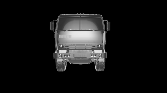 Kamaz 4326 Autos LKW Wagen Lastwagen Tanker Traktor kommerziell Fahrzeug Autotransporter camion lkw lastwagen 3d print model - Mito3D