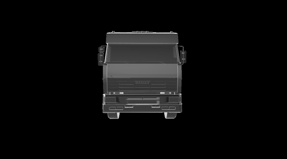 kamaz 5460 voitures camion voiture camions pétrolier tracteur commercial véhicule autocamion lkw 3d print model - Mito3D