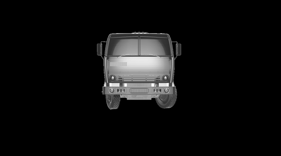 Kamaz 55111 Autos LKW Wagen Lastwagen Tanker Traktor kommerziell Fahrzeug Autotransporter camion lkw lastwagen 3d print model - Mito3D