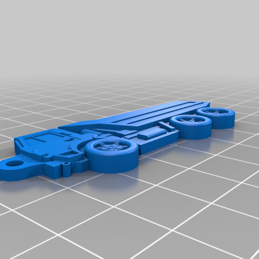 Kamaz 5511 anahtarlık 3D print model - Mito3D