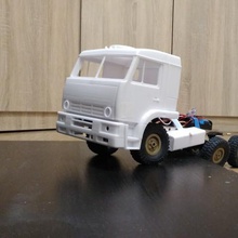 kamaz euro truck pack divers wpl rc personnalisée voiture camion 3d print model - Mito3D