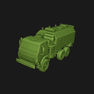 Kamaz Kung kshm deltorvik Spiel Spiele Armee Lager Militär Rahmen Miniatur 3d print model - Mito3D