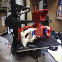 versión de kame 8 dof querty remake gadget la robótica el robot minikame kamera arduino 3d print model - Mito3D