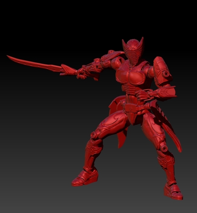 kamen cavalier Ryuki dragon Chevalier articulé figure Kamen Rider sentai Halloween 3D print model - Mito3D