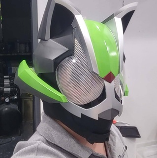 Kamen cavaleiro magnata capacete jogos 3d print model - Mito3D