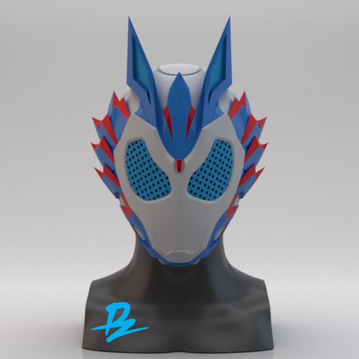 kamen rider vulcan art 3dprinting mask tokusatsu zero one 3D print model - Mito3D