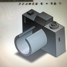 Kamera Pflanzer Werkzeug Kunst Kamerapfleiter 3d print model - Mito3D