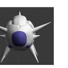 Kamisama fant Sanat gemi Fantas 3d print model - Mito3D
