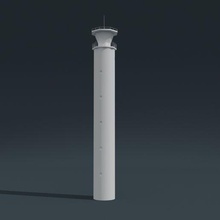 kamysh burunsky farol arquitetura torre água luz construção oceano navegação Porto Maritimo 3d print model - Mito3D