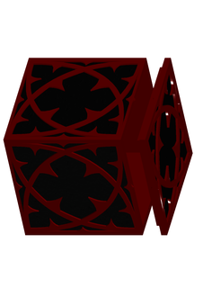 kanai cube devil 3 box 3d print model - Mito3D