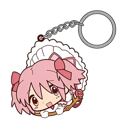 kaname madoka keychain magica mah sh jo mahou shoujo 3d print model - Mito3D