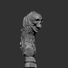 kandarian pugnale male morto architettura figurina orrore cosplay 3d print model - Mito3D