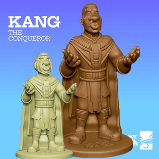 kang conquistador real juguetes maravilla Jonathan Ligas ant man multiverso estilizado personaje 3d print model - Mito3D