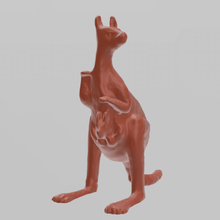 kangaroo art animal savanna zoo baby 3d print model - Mito3D