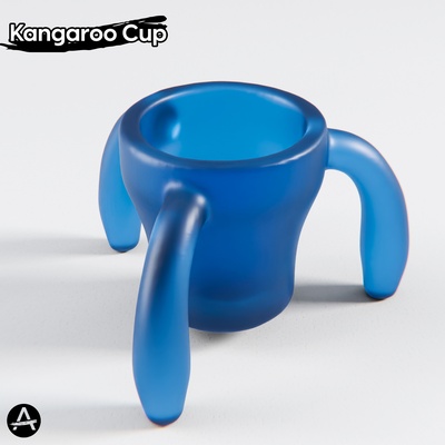 kangaroo cup anti-spill home house baby parkinson water juice milk 3d print model - Mito3D