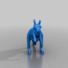 kanguru-baby Spiel Tiere 3d print model - Mito3D