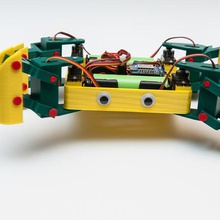 kani - dörtayaklı bot aracı 3d yazıcılar robot yazıcı 3d print model - Mito3D