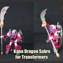kanu dragon sabre transformateurs jeu transformateur 3d print model - Mito3D