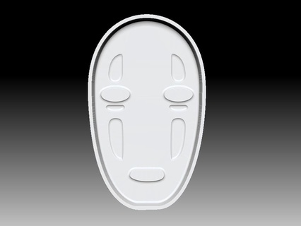 kaonashi bañera bomba molde bombas baño champú sólido jabón prensa rostro desaparecer 3d print model - Mito3D