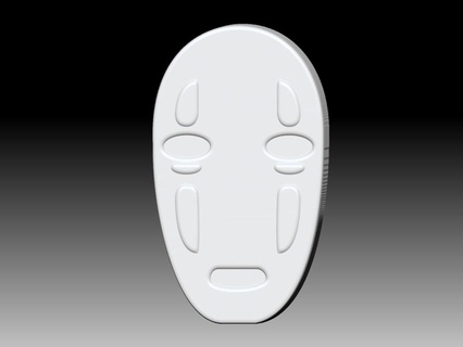 kaonashi sólido champú molde jabón bomba bombas baño bañera prensa rostro desaparecer 3d print model - Mito3D