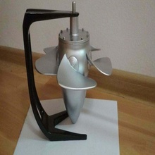 kaplan turbina francisco generador kalan trubina modelo PELTON planta maceta corredor estatua agua Ingenieria 3d print model - Mito3D