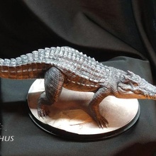 kaprosuchus animali dinosauro kaprosuchusl Museo coccodrillo preistorico mostro predatore 3d print model - Mito3D