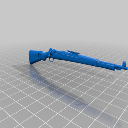 kar 98 rifle half cutted tool 3d printer parts 3D print model - Mito3D