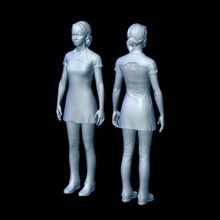 Kara detroit humano 3d print model - Mito3D