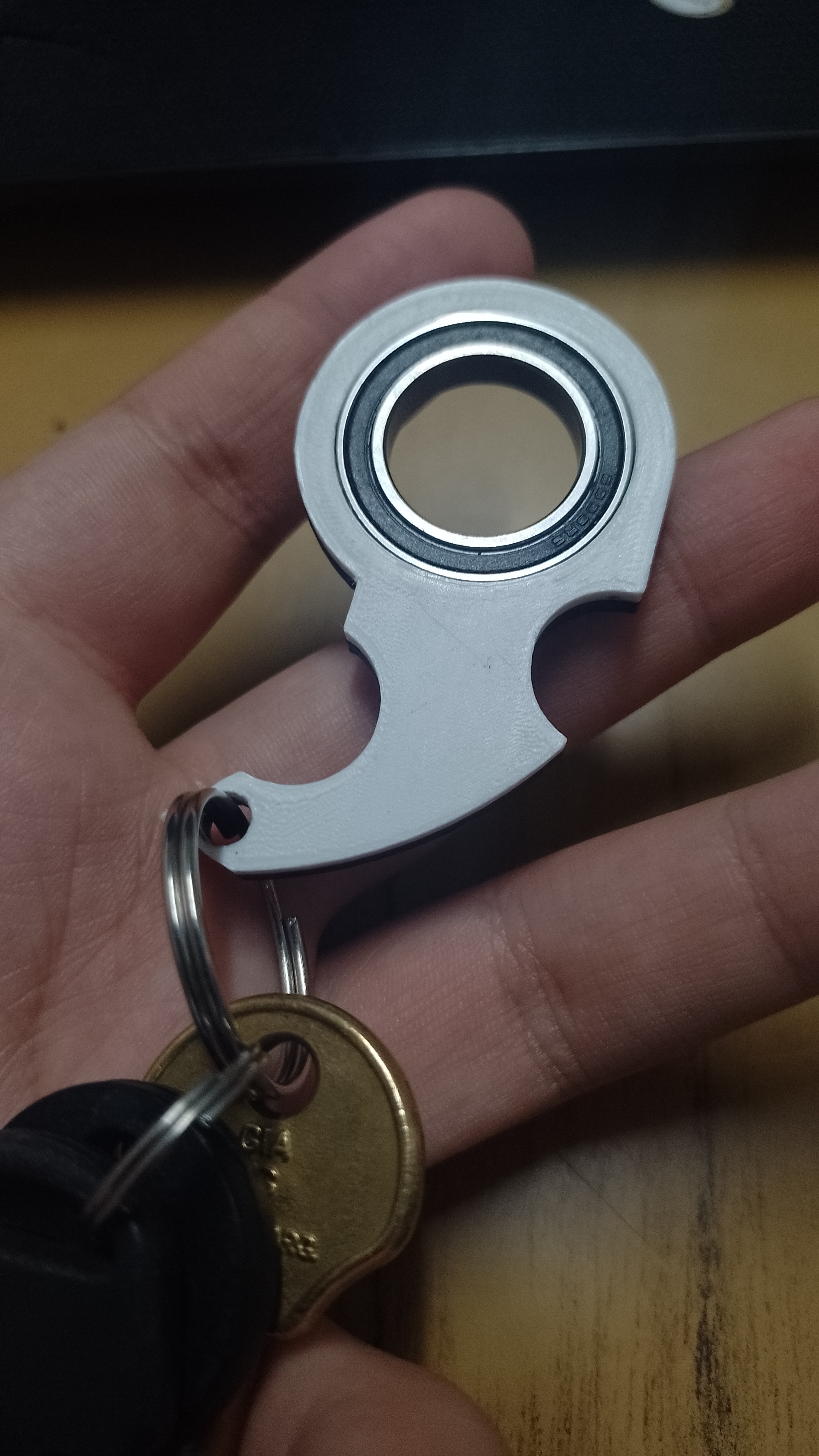 Karambit Schlüsselbund Spinner 3D print model - Mito3D