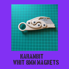 karambit mit 8mm-Magneten Kunst Kunst-tools stanley Rasierer-Halter razor blade magnetic magnet m3-Schraube m3-Mutter Messer csgo counterstrike butterfly-Messer 3d print model - Mito3D