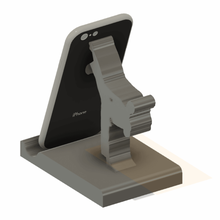 quilate phone ficar pé karatê celular 3d print model - Mito3D
