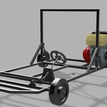 Kart DIY 3d druckbar Gadget Wagen Automobil 3d print model - Mito3D